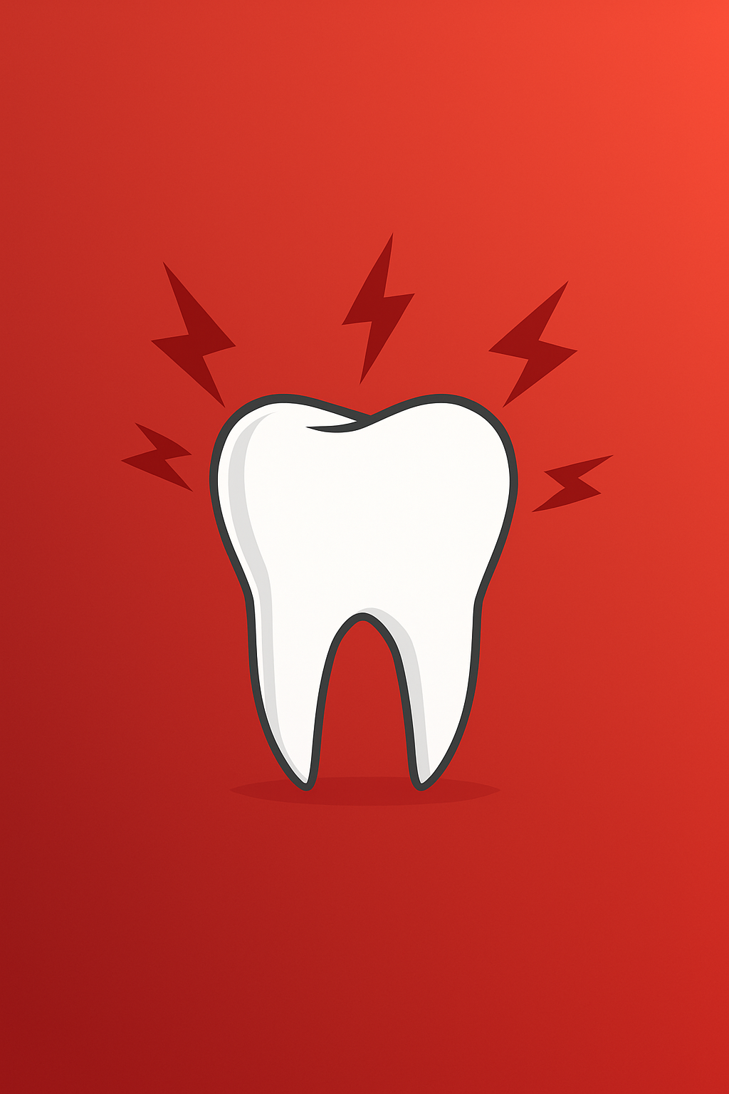 Illustration de douleur dentaire